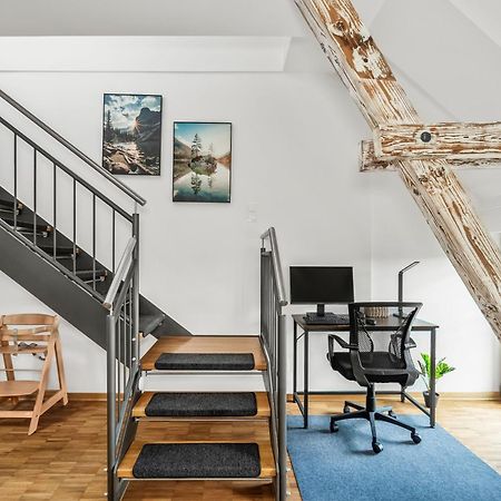 Apartamento Dnd Design Loft I 170Qm I Parken I Balkon I Workstation I Netflix I Kaffee I Waschmaschine I Trockner I Xbox I Ausblick Wurzburgo Exterior foto