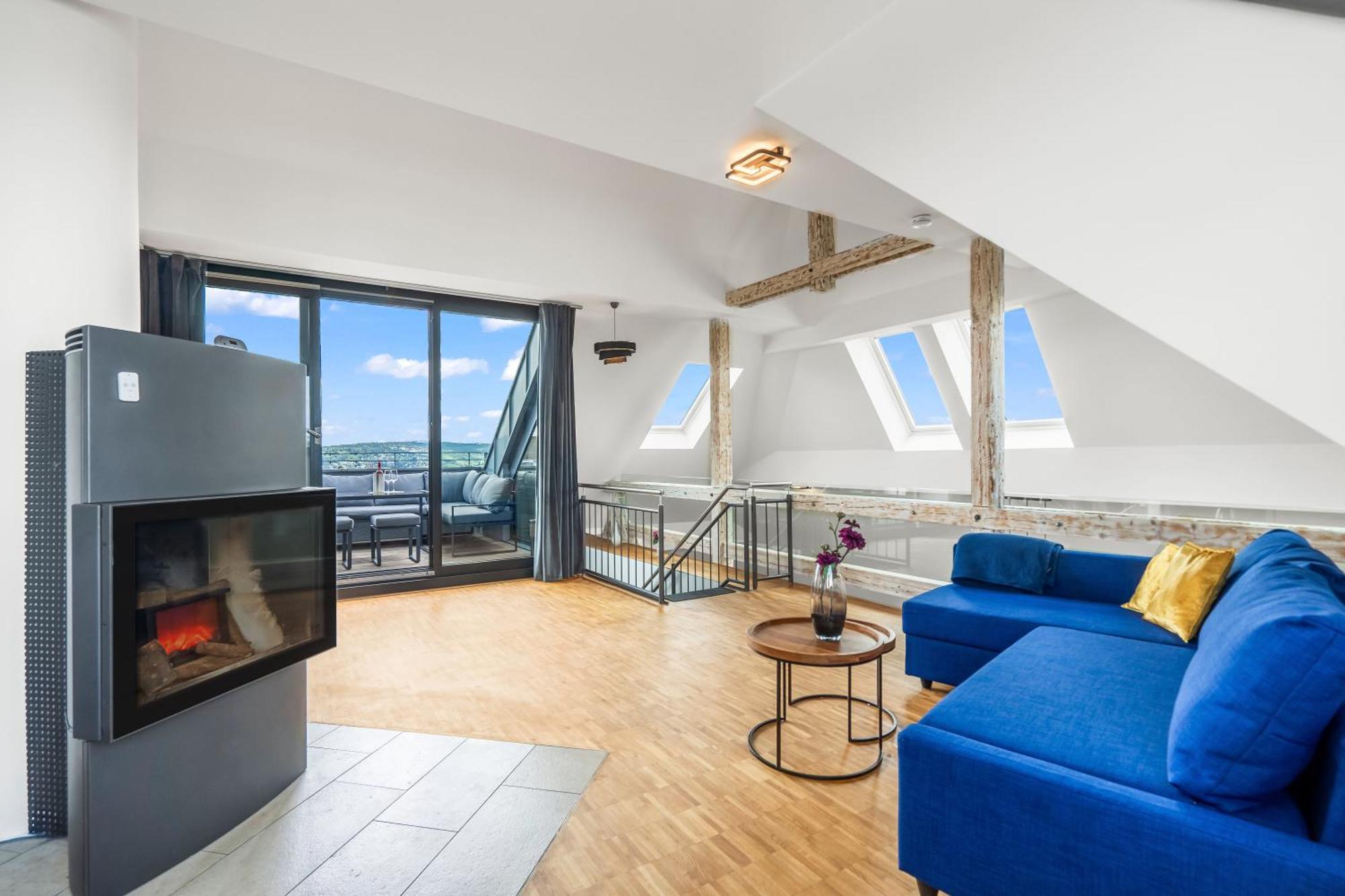 Apartamento Dnd Design Loft I 170Qm I Parken I Balkon I Workstation I Netflix I Kaffee I Waschmaschine I Trockner I Xbox I Ausblick Wurzburgo Exterior foto