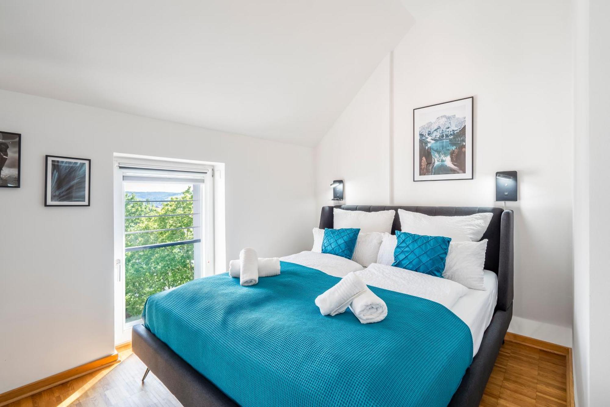 Apartamento Dnd Design Loft I 170Qm I Parken I Balkon I Workstation I Netflix I Kaffee I Waschmaschine I Trockner I Xbox I Ausblick Wurzburgo Exterior foto
